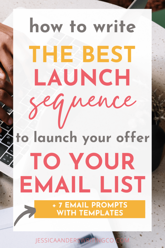 launch email marketing sequence