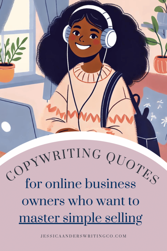 copywriting quotes for online business owners who want to master simple selling